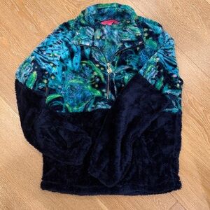 Lilly Pulitzer Multicolor Fleece Pullover